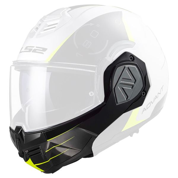 Pezzi di ricambio per casco LS2 Sottogola Advant FF906 Codex