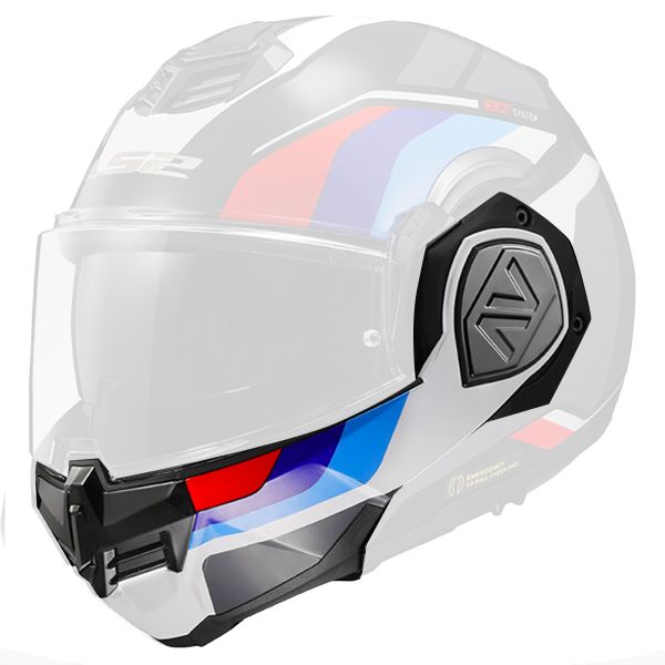 Pezzi di ricambio per casco LS2 Sottogola Advant FF906 Sport