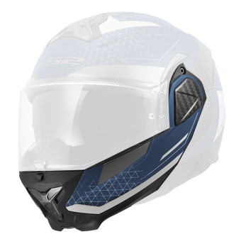 Pezzi di ricambio per casco LS2 Sottogola Advant II FF910 Astral
