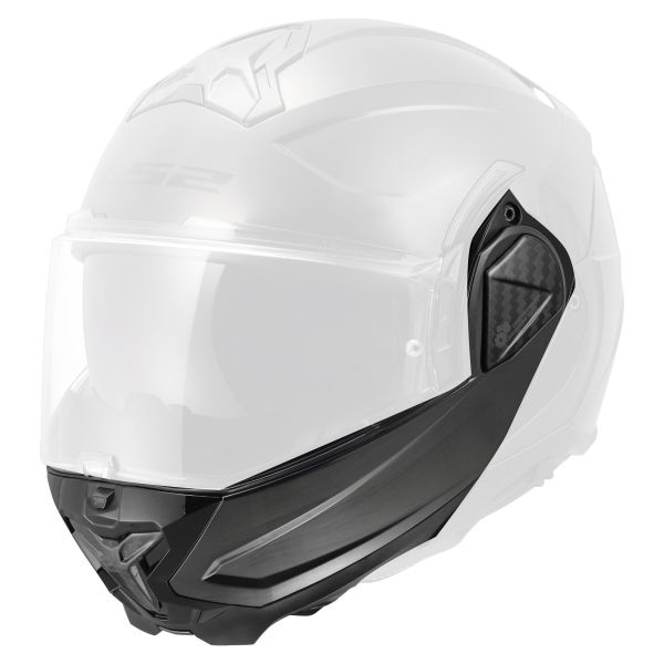 Pezzi di ricambio per casco LS2 Advant II FF910 Jeans Sottogola in titanio