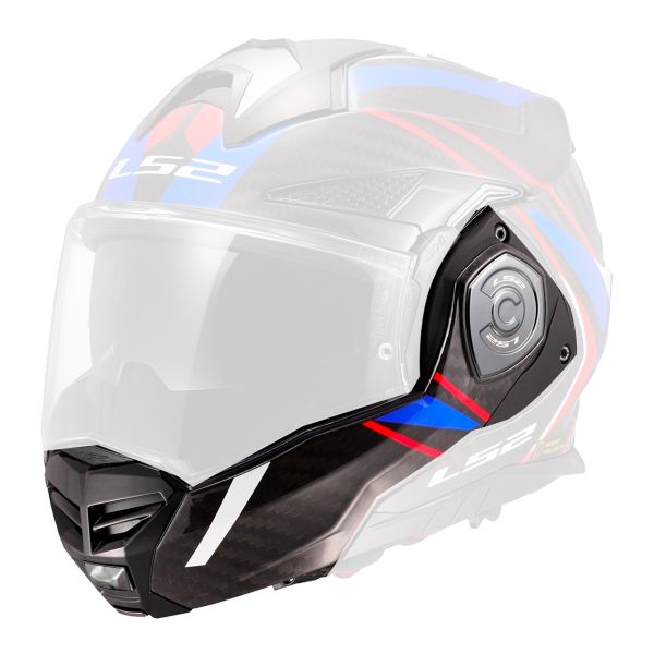 Pezzi di ricambio per casco LS2 Mentoniera Advant X C FF901 Futuro II