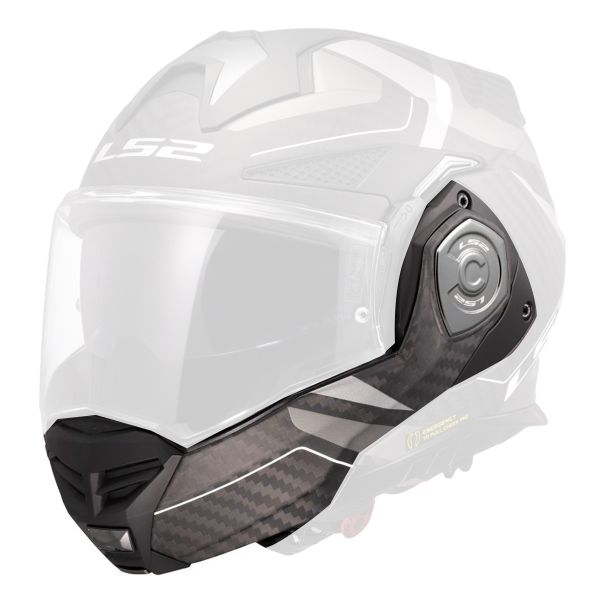 Pezzi di ricambio per casco LS2 Mentoniera Advant X C FF901 Horizon