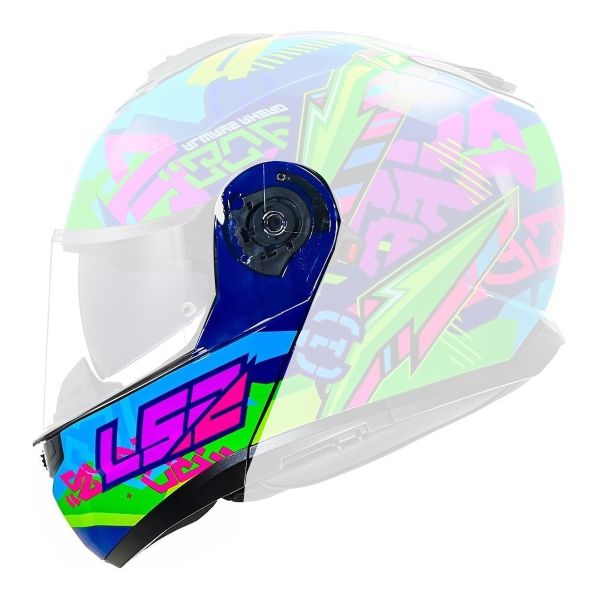 Pezzi di ricambio per casco LS2 Sottogola Strobe II FF908 Svent