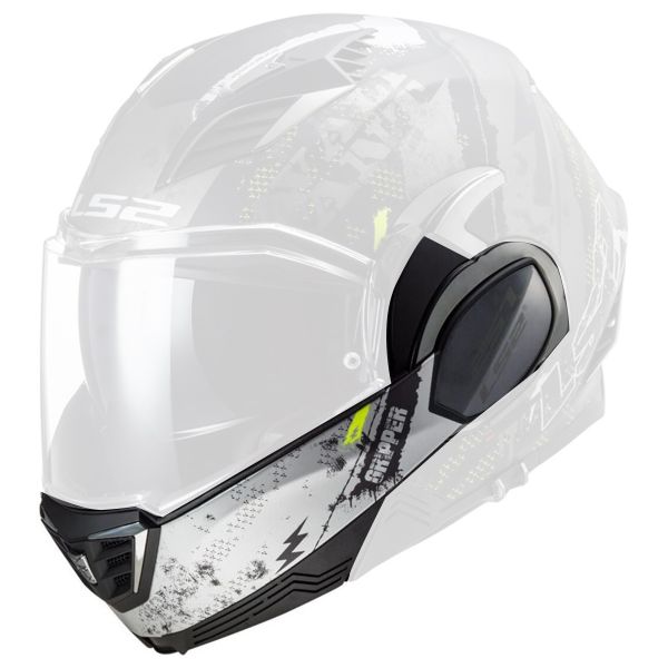 Pezzi di ricambio per casco LS2 Sottogola Valiant II FF900 Gripper