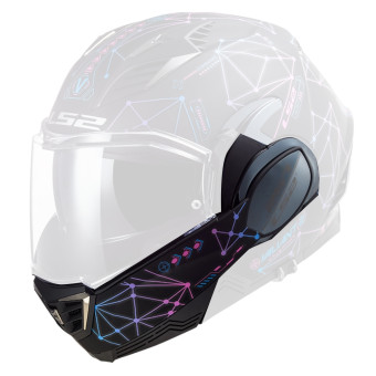 Pezzi di ricambio per casco LS2 Sottogola Valiant II FF900 Stellar