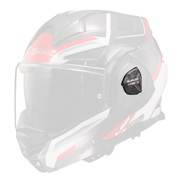 Pezzi di ricambio per casco LS2 Advant X FF901 Spectrum visor deck