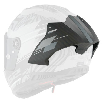 Pezzi di ricambio per casco LS2 Spoiler Thunder C GP Polar Nero Opaco FF805