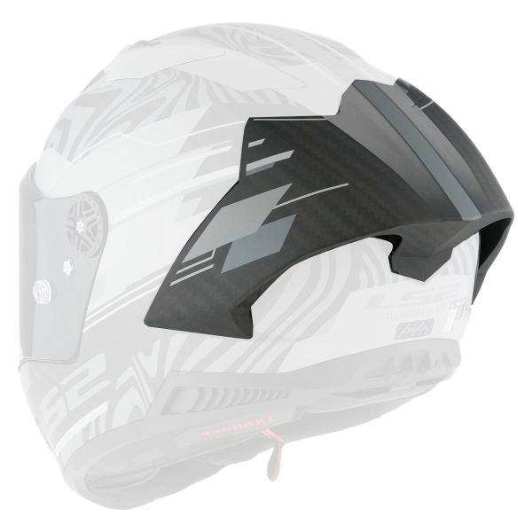 Pezzi di ricambio per casco LS2 Spoiler Thunder C GP Polar Nero Opaco FF805