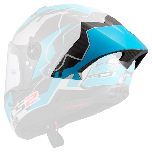 Pezzi di ricambio per casco LS2 Spoiler Thunder GP Aero Replica Huertas FF805