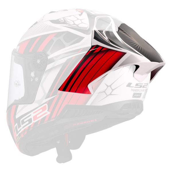 Pezzi di ricambio per casco LS2 Spoiler Thunder GP Aero Replica Perolari FF805
