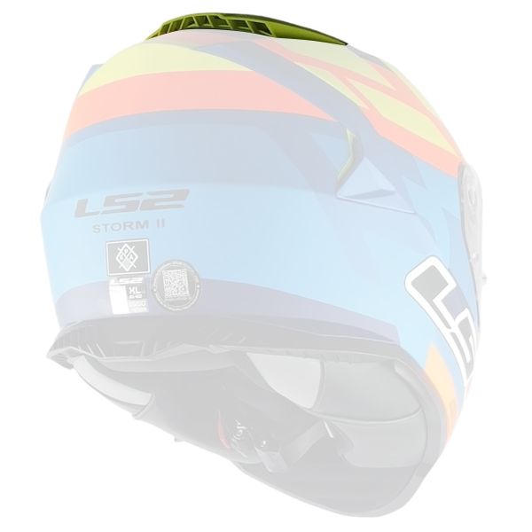 LS2 Storm FF800 Salvador ventilazione posteriore centrale