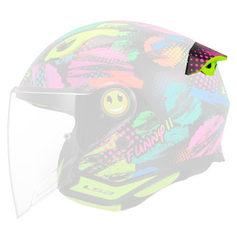 Pezzi di ricambio per casco LS2 Ventilazione posteriore Funny II Joy OF622