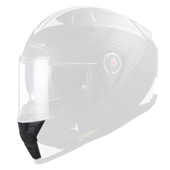 Pezzi di ricambio per casco LS2 Mentoniera di ventilazione Vector II FF811 Splitter Pezzi di ricambio per casco LS2 Mentoniera di ventilazione Vector II FF811 Splitter