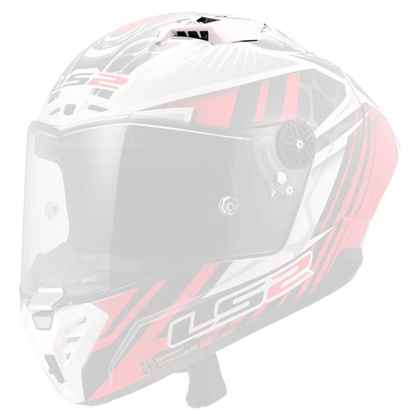 Pezzi di ricambio per casco LS2 Thunder GP Aero Replica Perolari FF805 ventola superiore