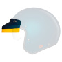 Pezzi di ricambio per casco Nexx X.G30 Cappello esterno giallo blu alzavola