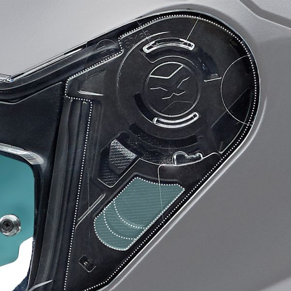 Pezzi di ricambio per casco Nexx Kit di montaggio SX.100R Pezzi di ricambio per casco Nexx Kit di montaggio SX.100R