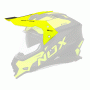 Pezzi di ricambio per casco NOX N312 Cappello a impulsi nero giallo opaco
