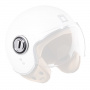 Pezzi di ricambio per casco NOX Kit di montaggio Visiera Heritage - Idol Pearl White