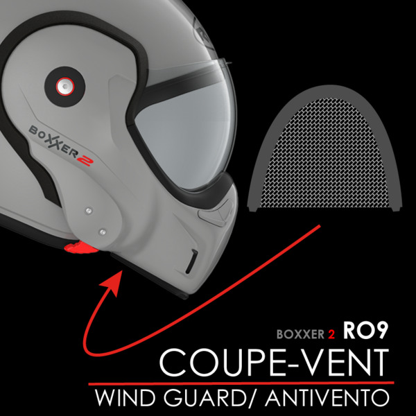 Pezzi di ricambio per casco Roof Boxxer 2 mentoniera