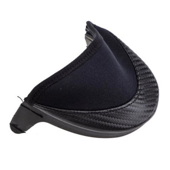 Pezzi di ricambio per casco Roof RO32 Desmo 3 Tenda per il mento in carbonio Pezzi di ricambio per casco Roof RO32 Desmo 3 Tenda per il mento in carbonio