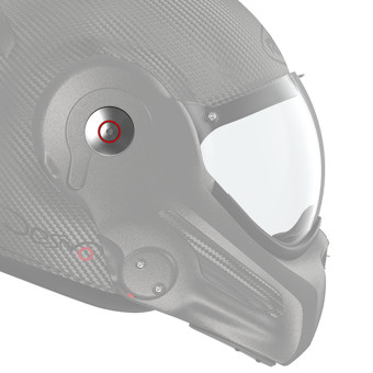 Pezzi di ricambio per casco Roof RO32 Desmo 3 Kit di viti in carbonio