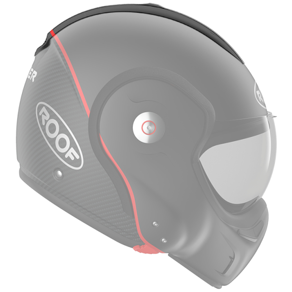 Pezzi di ricambio per casco Roof RO9 Boxxer ventilazione superiore in carbonio