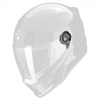 Pezzi di ricambio per casco Scorpion Covert FX Coprivisiera nero Pezzi di ricambio per casco Scorpion Covert FX Coprivisiera nero