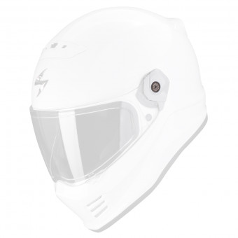 Pezzi di ricambio per casco Scorpion Covert FX Copertura visiera bianca Pezzi di ricambio per casco Scorpion Covert FX Copertura visiera bianca