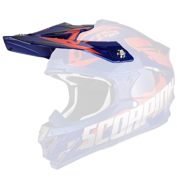 Pezzi di ricambio per casco Scorpion VX-15 Evo Air Defender picco