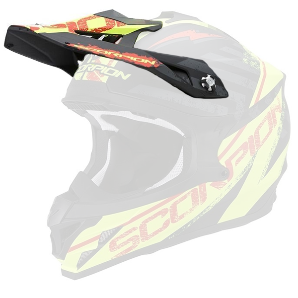 Pezzi di ricambio per casco Scorpion Frontino VX-15 Evo Gamma Matt Black Fluo Yellow