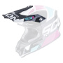 Pezzi di ricambio per casco Scorpion VX-16 Peak - VX-16 Evo Air Analog Metal Nero Blu Rosa