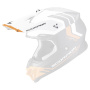 Pezzi di ricambio per casco Scorpion VX-16 Peak - VX-16 Evo Air Fusion nero opaco arancione