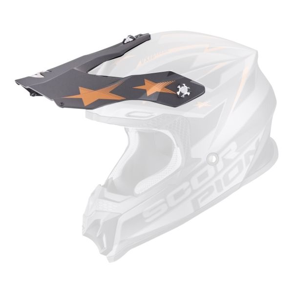 Pezzi di ricambio per casco Scorpion VX-16 Evo Air Patriot picco