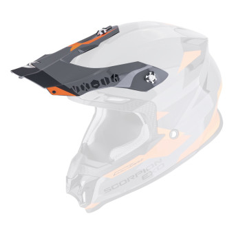 Pezzi di ricambio per casco Scorpion VX-16 Peak - VX-16 Evo Air Rod Grigio Arancione