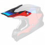 Pezzi di ricambio per casco Scorpion VX-16 Evo Air Spectrum Cappello nero opaco rosso blu