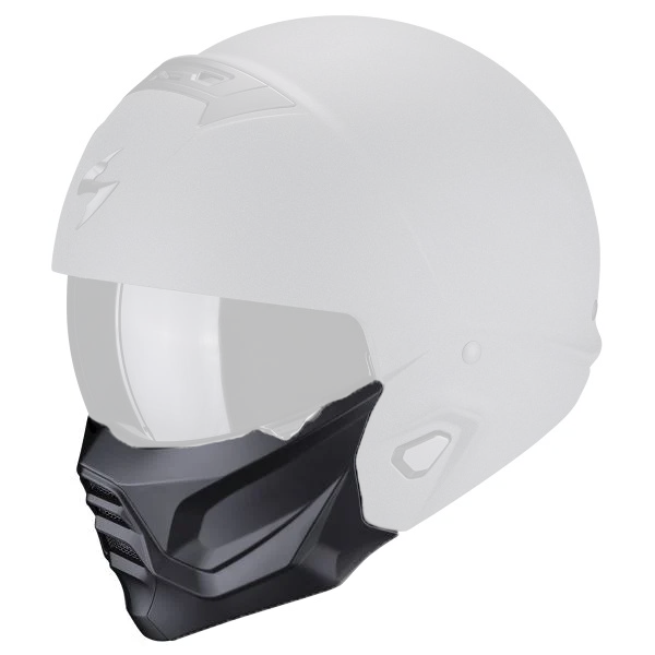 Pezzi di ricambio per casco Scorpion Maschera nera opaca Exo Combat II
