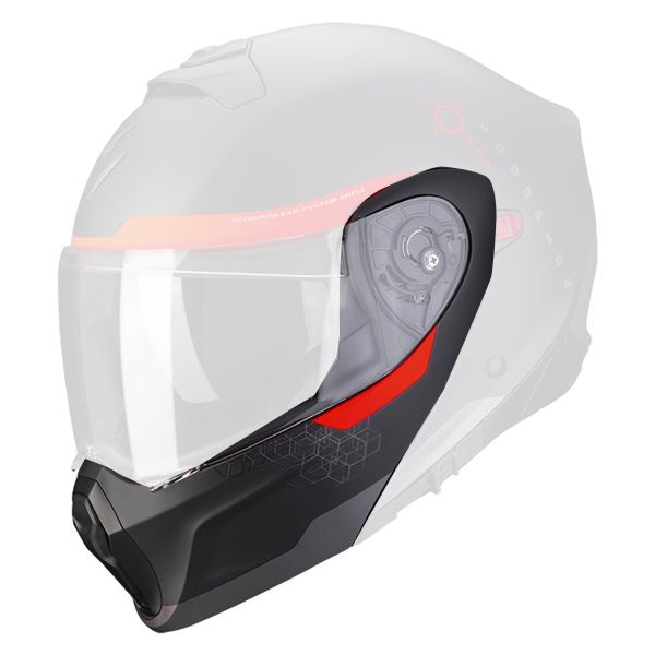 Pezzi di ricambio per casco Scorpion Sottogola Exo 930 Shot