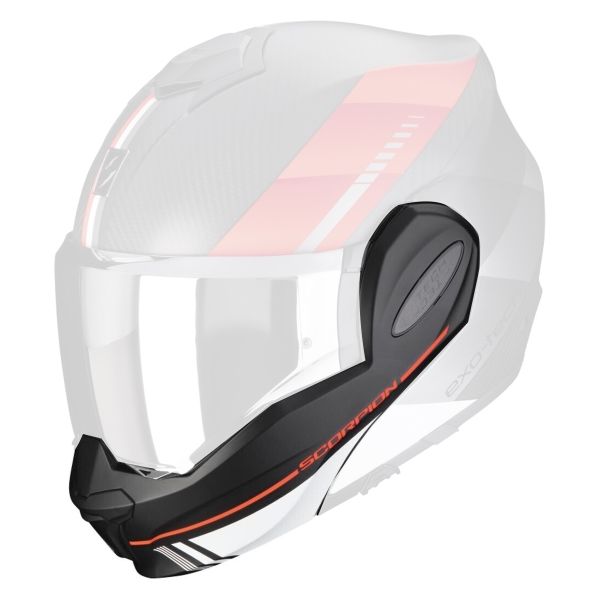 Pezzi di ricambio per casco Scorpion Sottogola Exo Tech Evo Carbon Genus XL - XXL