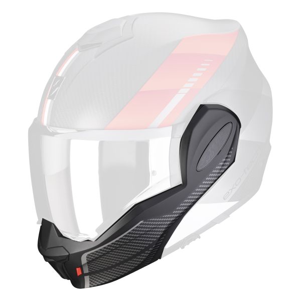 Pezzi di ricambio per casco Scorpion Sottogola Exo Tech Evo Carbon Genus XS - L