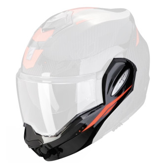 Pezzi di ricambio per casco Scorpion Sottogola Exo Tech Evo Carbon Rover XL - XXL