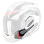 Pezzi di ricambio per casco Scorpion Sottogola Exo Tech Evo Pro Acuti Grigio Nero Rosso
