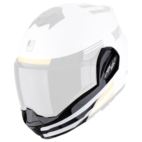 Pezzi di ricambio per casco Scorpion Sottogola Exo Tech Evo Pro Juventus