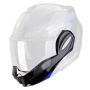 Pezzi di ricambio per casco Scorpion Sottogola Exo Tech Evo Socius nero blu