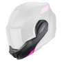 Pezzi di ricambio per casco Scorpion Sottogola Exo Tech Evo Socius nero opaco rosa