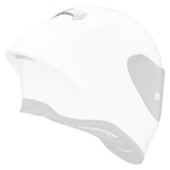 Pezzi di ricambio per casco Scorpion Ventilazione posteriore Exo R1 Air Graphic Bianco Perla