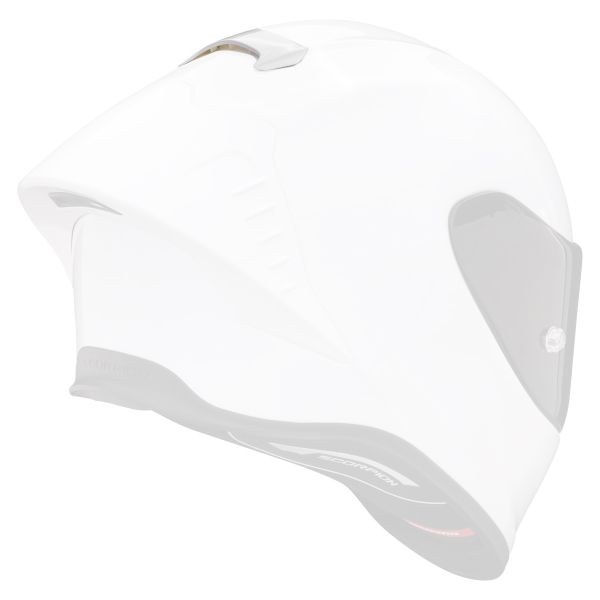 Pezzi di ricambio per casco Scorpion Ventilazione posteriore Exo R1 Air Graphic Bianco Perla