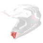 Pezzi di ricambio per casco Scorpion Sottogola di ventilazione VX-16 Evo Air Matt Neon Red