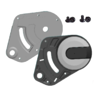 Pezzi di ricambio per casco Shark Kit di montaggio dello schermo RS Jet Pezzi di ricambio per casco Shark Kit di montaggio dello schermo RS Jet