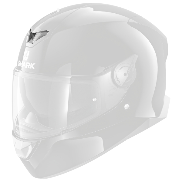 Pezzi di ricambio per casco Shark Ventilatore superiore Skwal 2 LED bianco