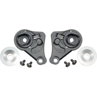 Pezzi di ricambio per casco Shoei Kit di montaggio visiera Glamster Pezzi di ricambio per casco Shoei Kit di montaggio visiera Glamster